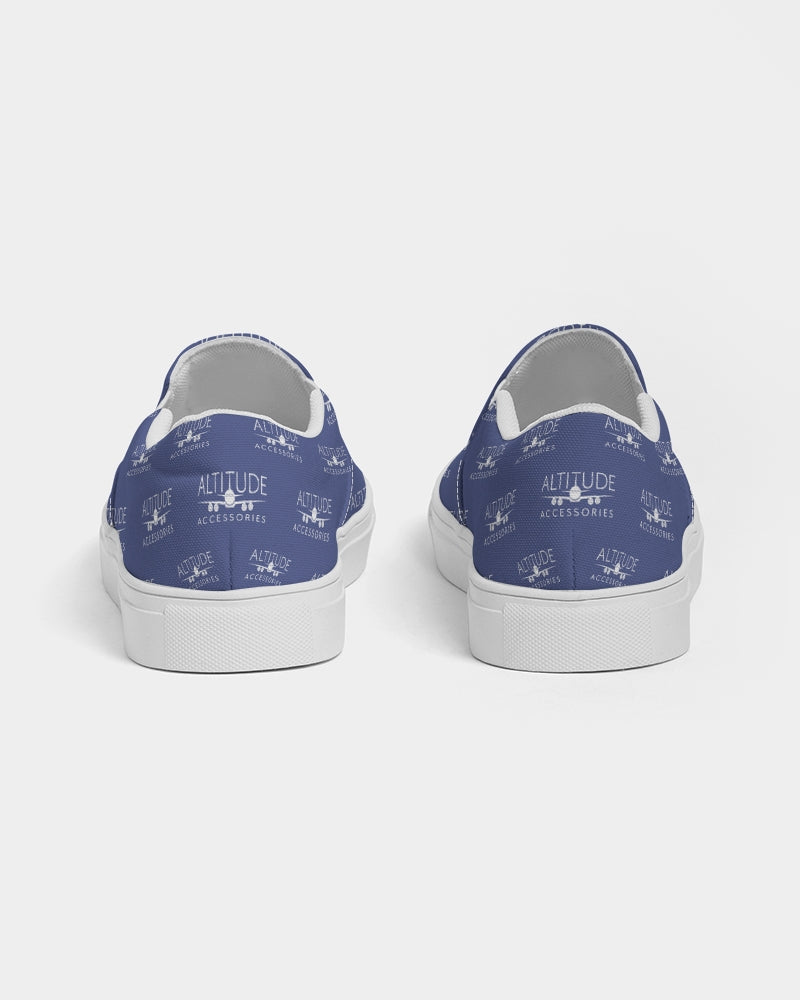 Men's Slip-On Canvas Shoe - All Over Print