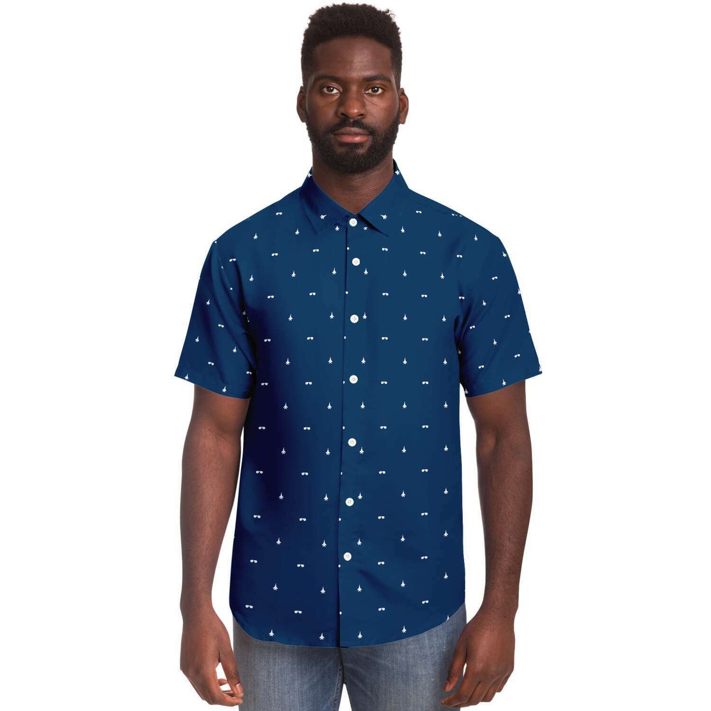 F-15C and Aviators Men's Button Down Shirt