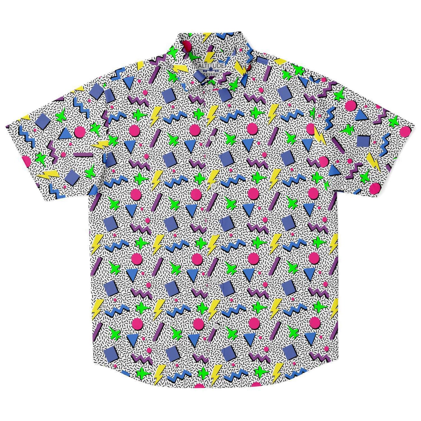 'The Throwback' Mens Button Down Shirt