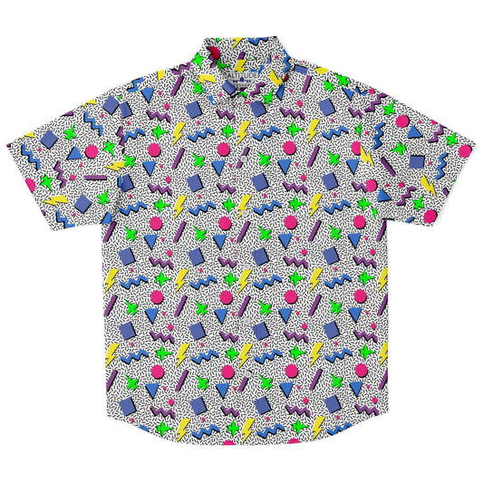 'The Throwback' Mens Button Down Shirt