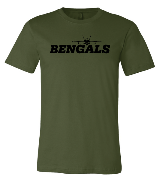 Bengals Unisex Tee - Olive Green