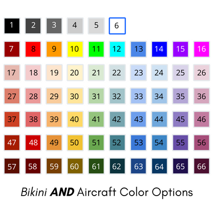 ANY Aircraft Women's Triangle String Bikini