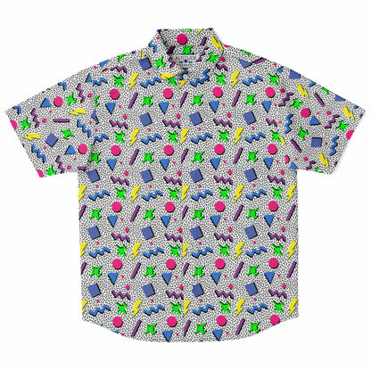 E-2D 80s Short Sleeve Button Down Shirt