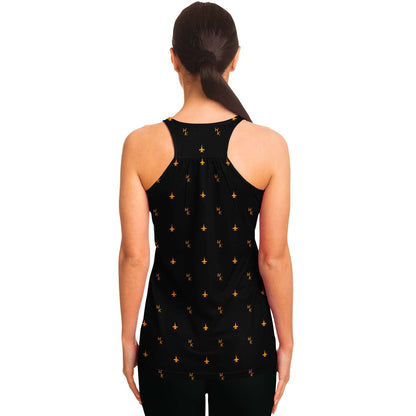 Whiskey "Queens" Ladies Flowey Tank Top