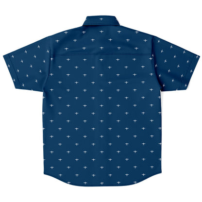 SR-22 Mens Subtle Button Down Shirt