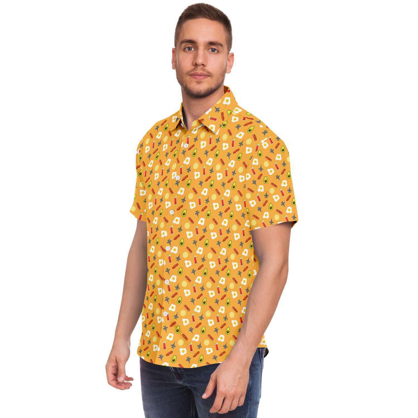 ANY Aircraft Mens 'Sunday Funday' Brunch Button Down