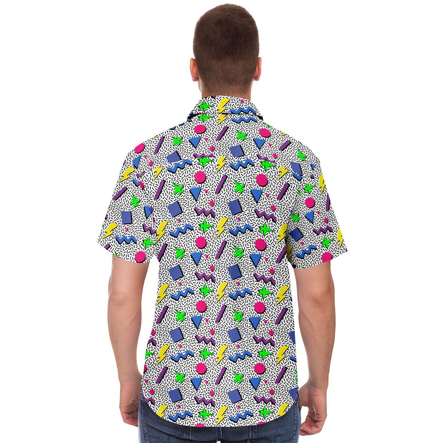 'The Throwback' Mens Button Down Shirt