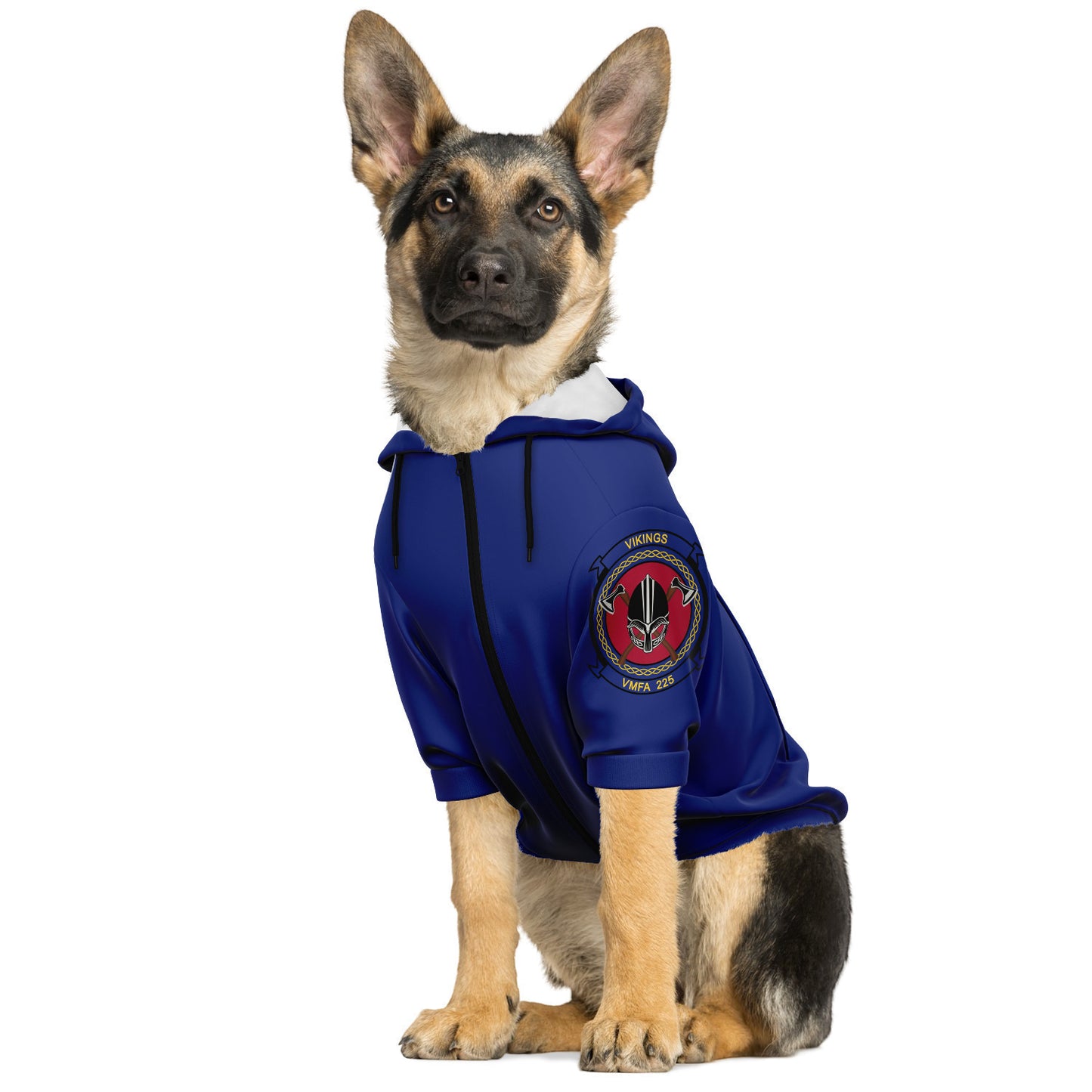 VMFA-225 Zip Up Dog Hoodie