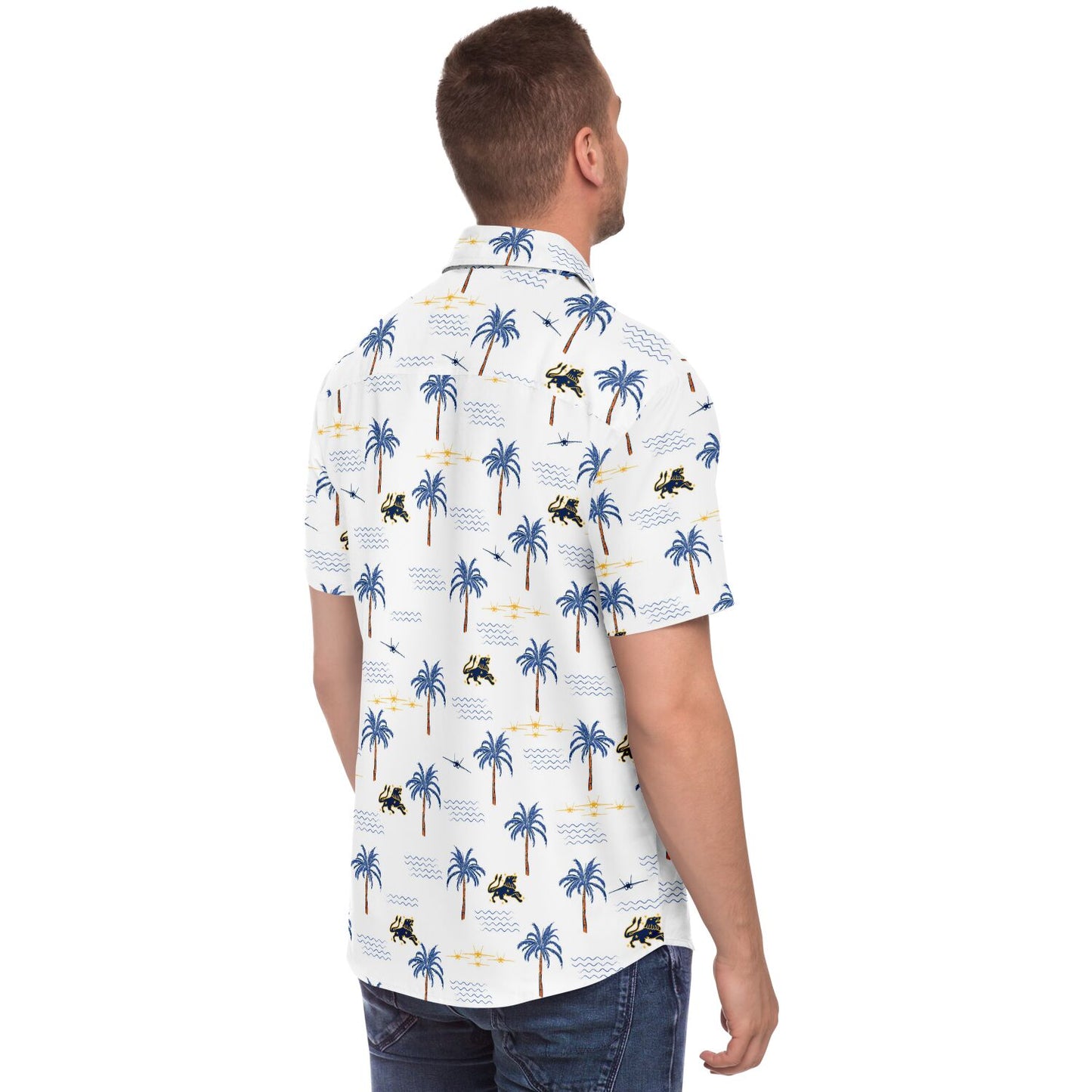 VFA-213 'White Hawaiian' Button Down Shirt