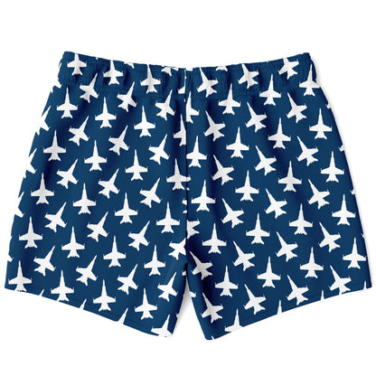 F-18D Bold Mens Swim Trunks (XS)