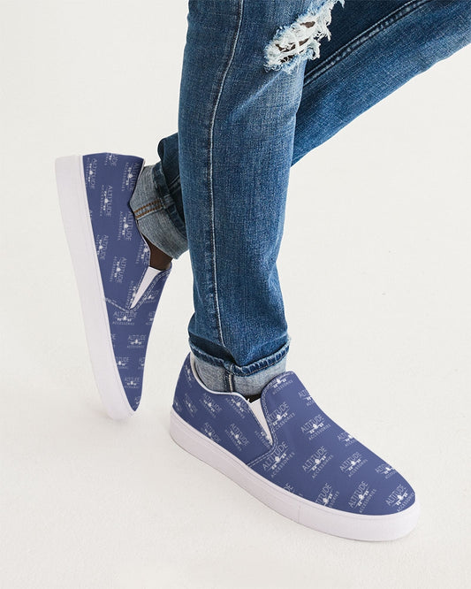 Men's Slip-On Canvas Shoe - All Over Print