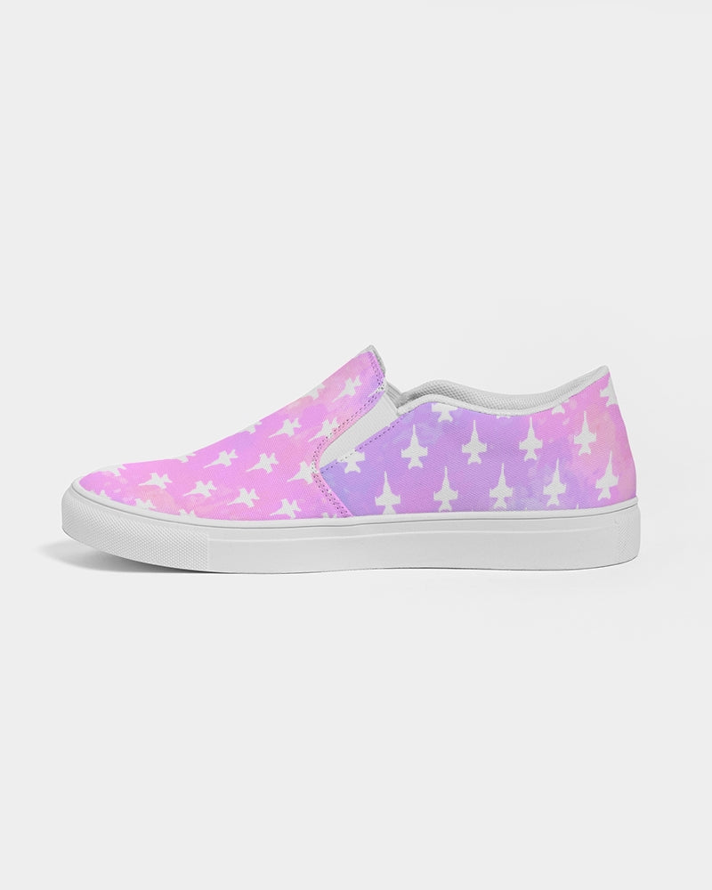 F-18 Tie Dye Women's Slip-On Canvas Shoe *Size 11