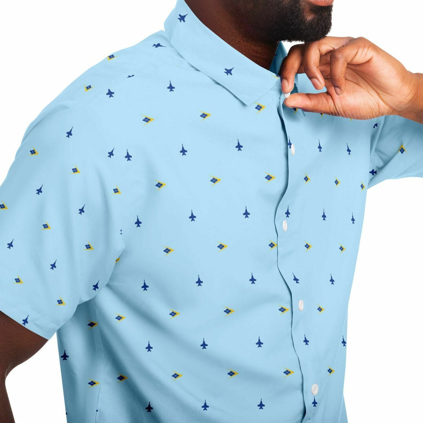 VFA-146 Blue Mens Button Down Shirt (bulk order)
