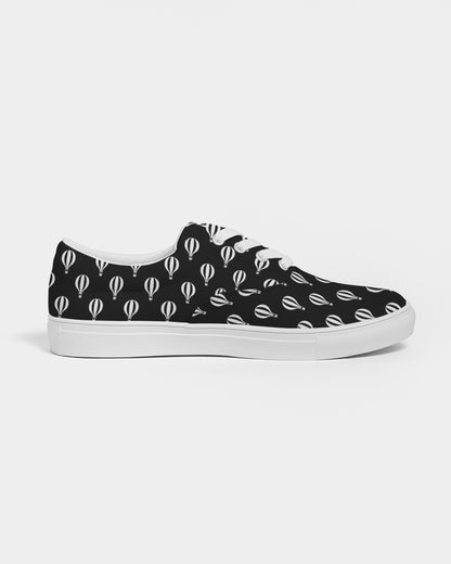 Womens Hot Air Balloon Lace Up Canvas Shoe