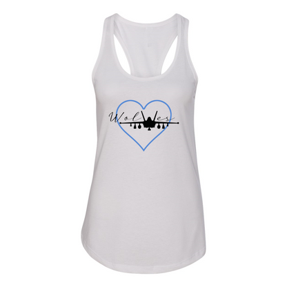 VAQ-142 'WOLF HEART' Racerback Tank