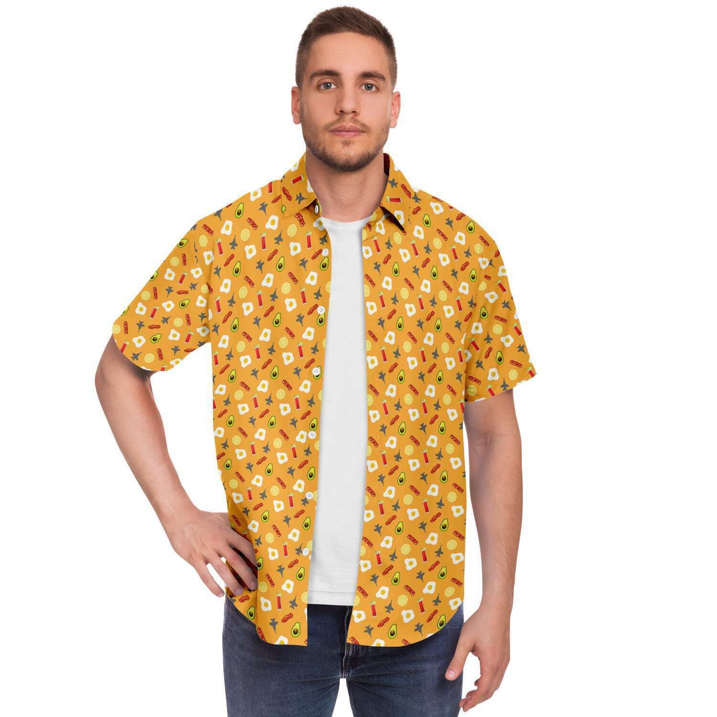 ANY Aircraft Mens 'Sunday Funday' Brunch Button Down
