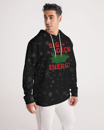 USS Nimitz 'BIG DECK ENERGY' Men's Christmas Hoodie