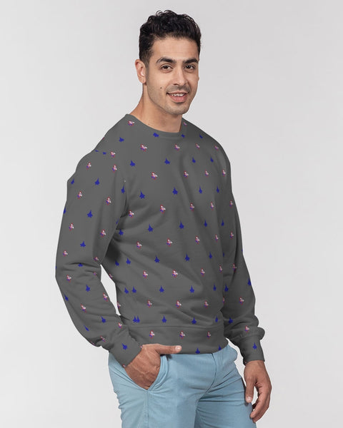 94th FS 'Hat In the Ring' Men's Classic French Terry Crewneck Pullover