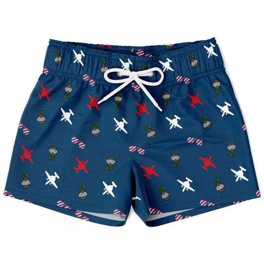 E-2 BOYS 'Lil Fighter' Swim Trunks