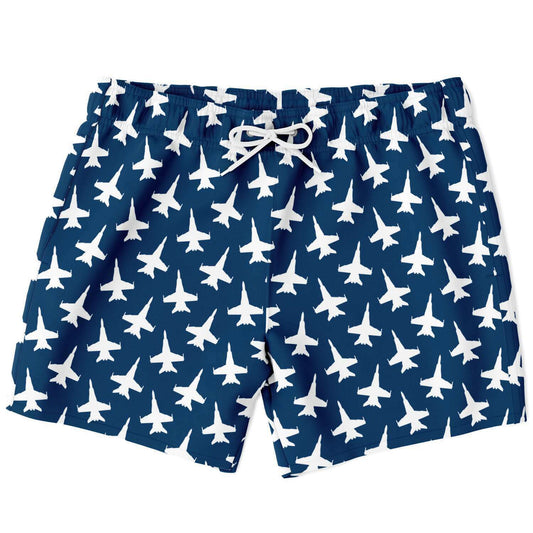 F-18D Bold Mens Swim Trunks (XS)