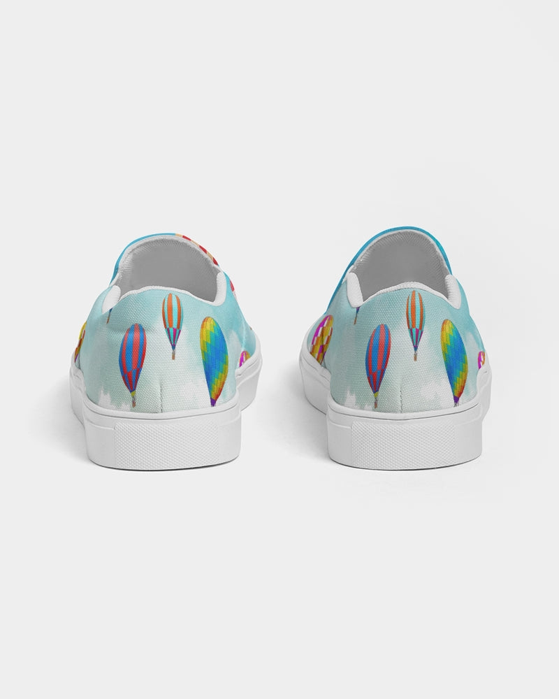 Women's 'Balloons in the Sky' Slip-On Canvas Shoe