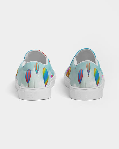 Women's 'Balloons in the Sky' Slip-On Canvas Shoe