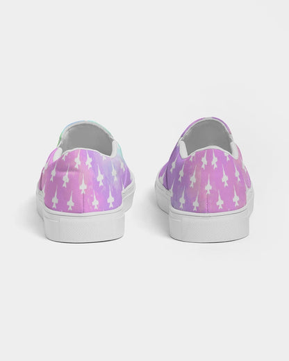F-18 Tie Dye Women's Slip-On Canvas Shoe *Size 11