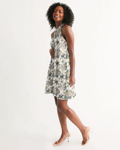 RQ-4 Global Hawk Hawaiian Chiffon Dress