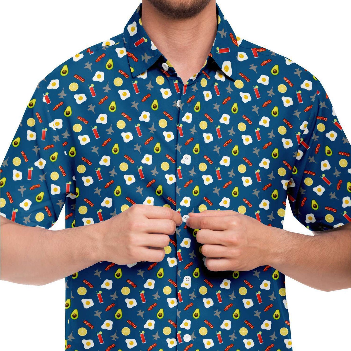 ANY Aircraft Mens 'Sunday Funday' Brunch Button Down