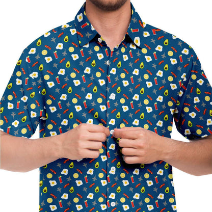 ANY Aircraft Mens 'Sunday Funday' Brunch Button Down