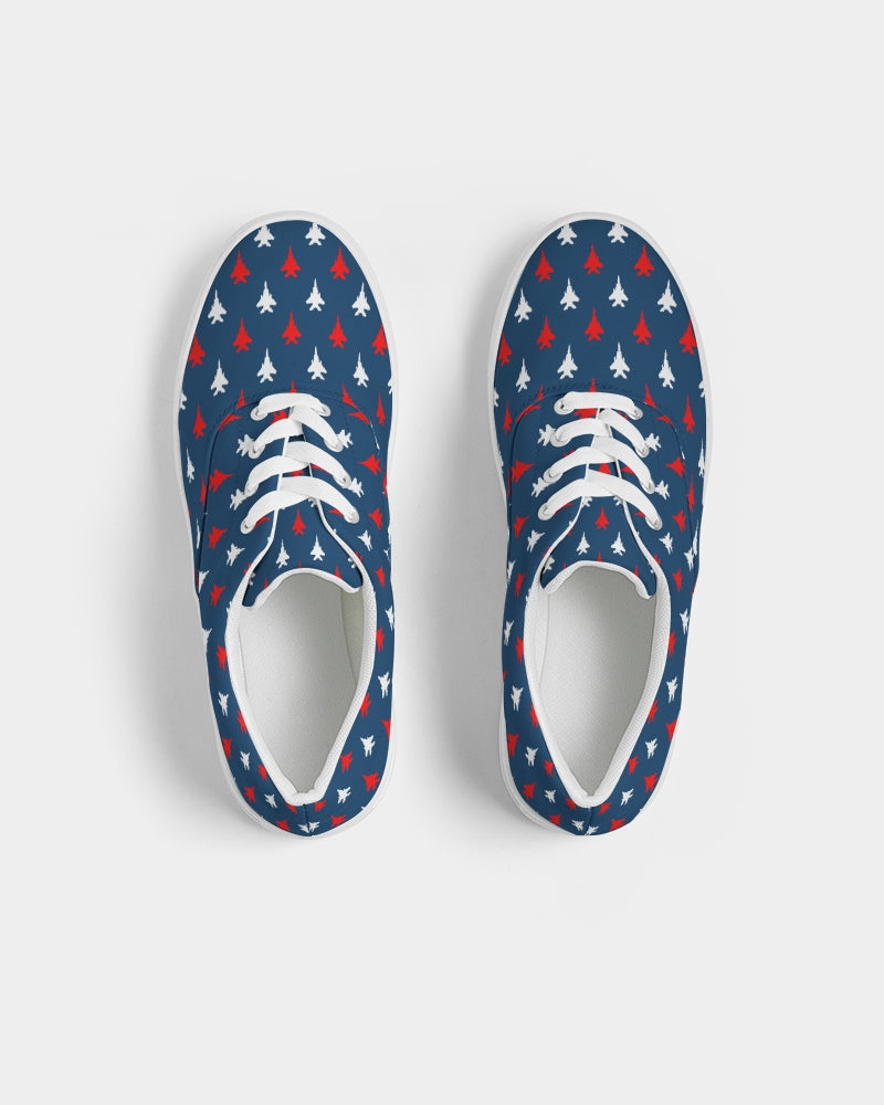 F-15E Adult All American Women's Lace Up Canvas Shoe