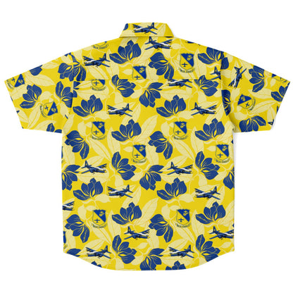 Blue Angels 'Fat Albert Airlines' C-130J Short Sleeve Button Down Shirt