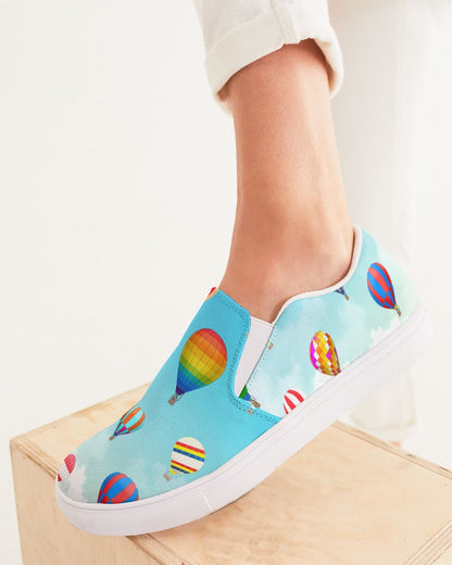 Women's 'Balloons in the Sky' Slip-On Canvas Shoe