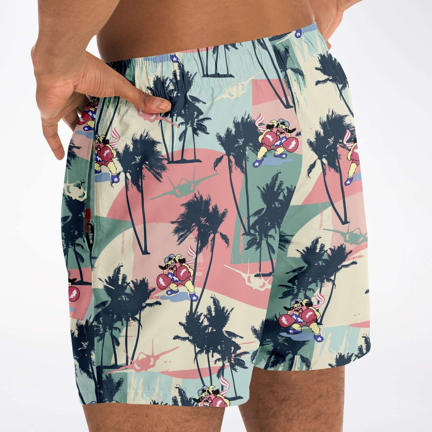 62nd Mens RETRO Swim Trunks