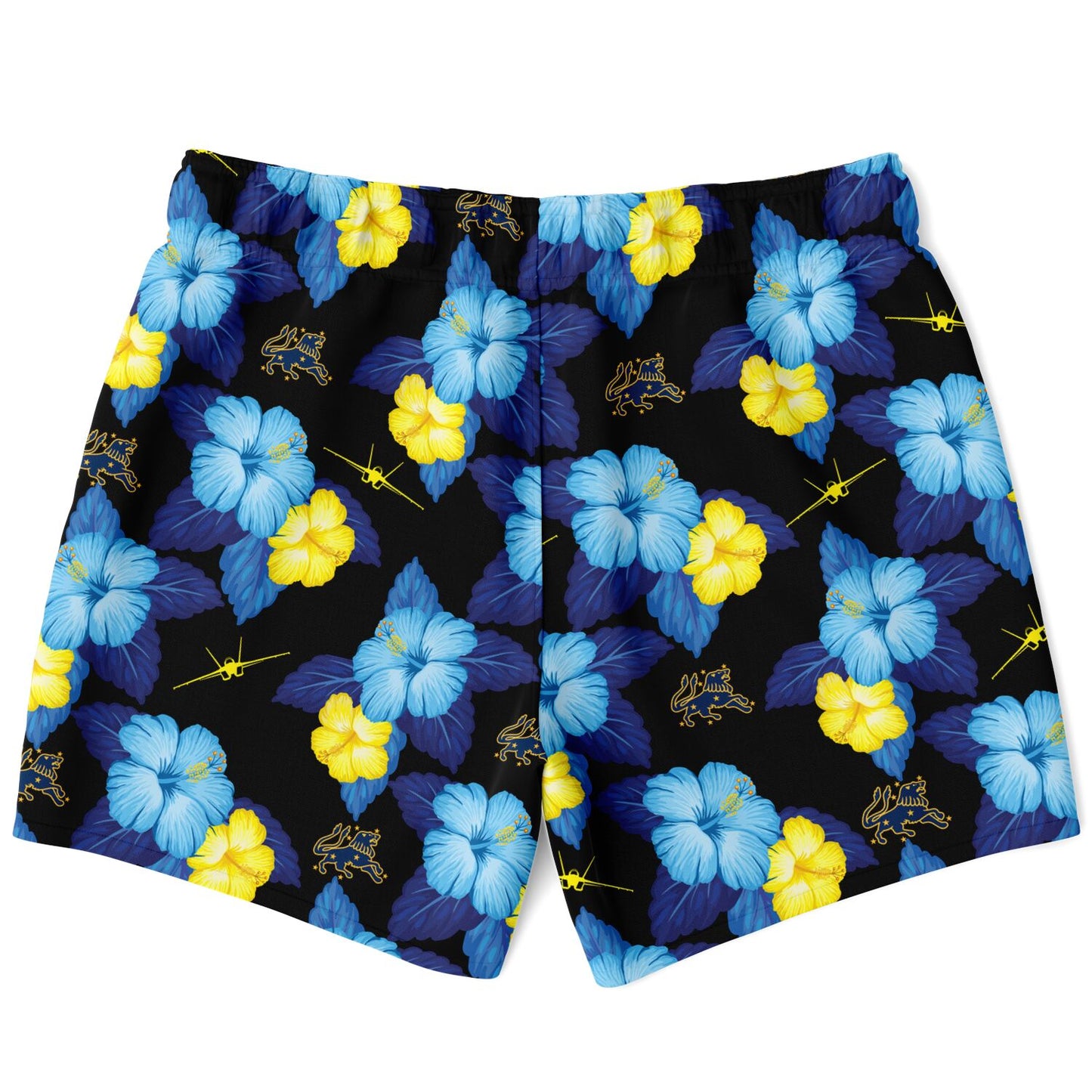 VFA-213 Blacklions 'Black Hawaiian' Swim Trunks