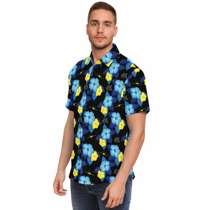 VFA-213 Blacklions ‘Black Hawaiian’ Button Down Shirt