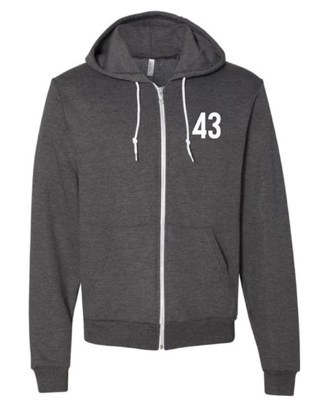 43rd Fighter Squadron YOUTH Zip Up Hoodie