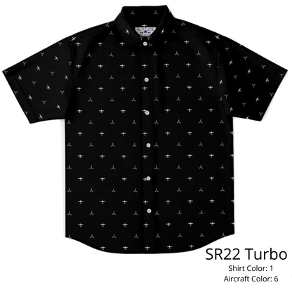 ANY Aircraft Subtle Mens Button Down Shirt