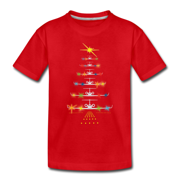 C-37 tree takes flight toddler tee Kids' Premium T-Shirt - red