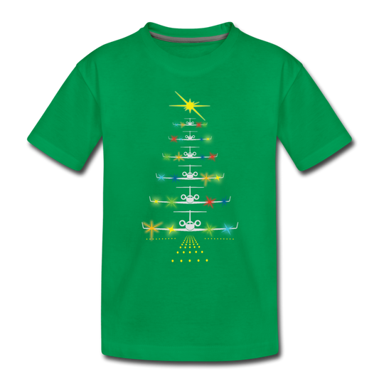 C-37 tree takes flight toddler tee Kids' Premium T-Shirt - kelly green