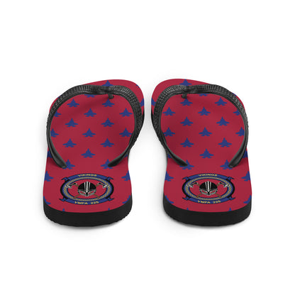 VMFA-225 Unisex Flip-Flops