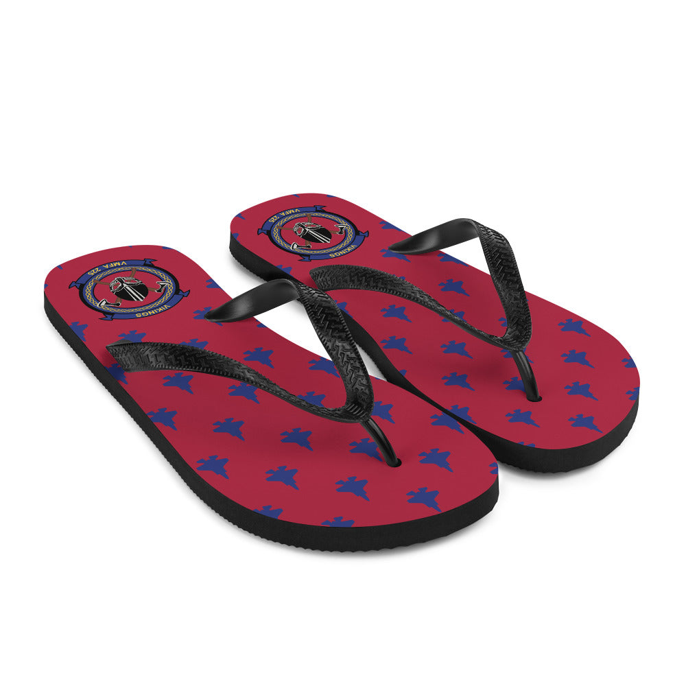 VMFA-225 Unisex Flip-Flops