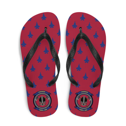 VMFA-225 Unisex Flip-Flops