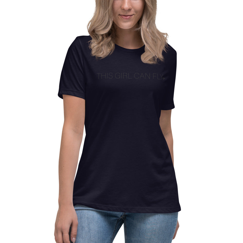 Cessna 172 this girl can fly subtle Tee 6400